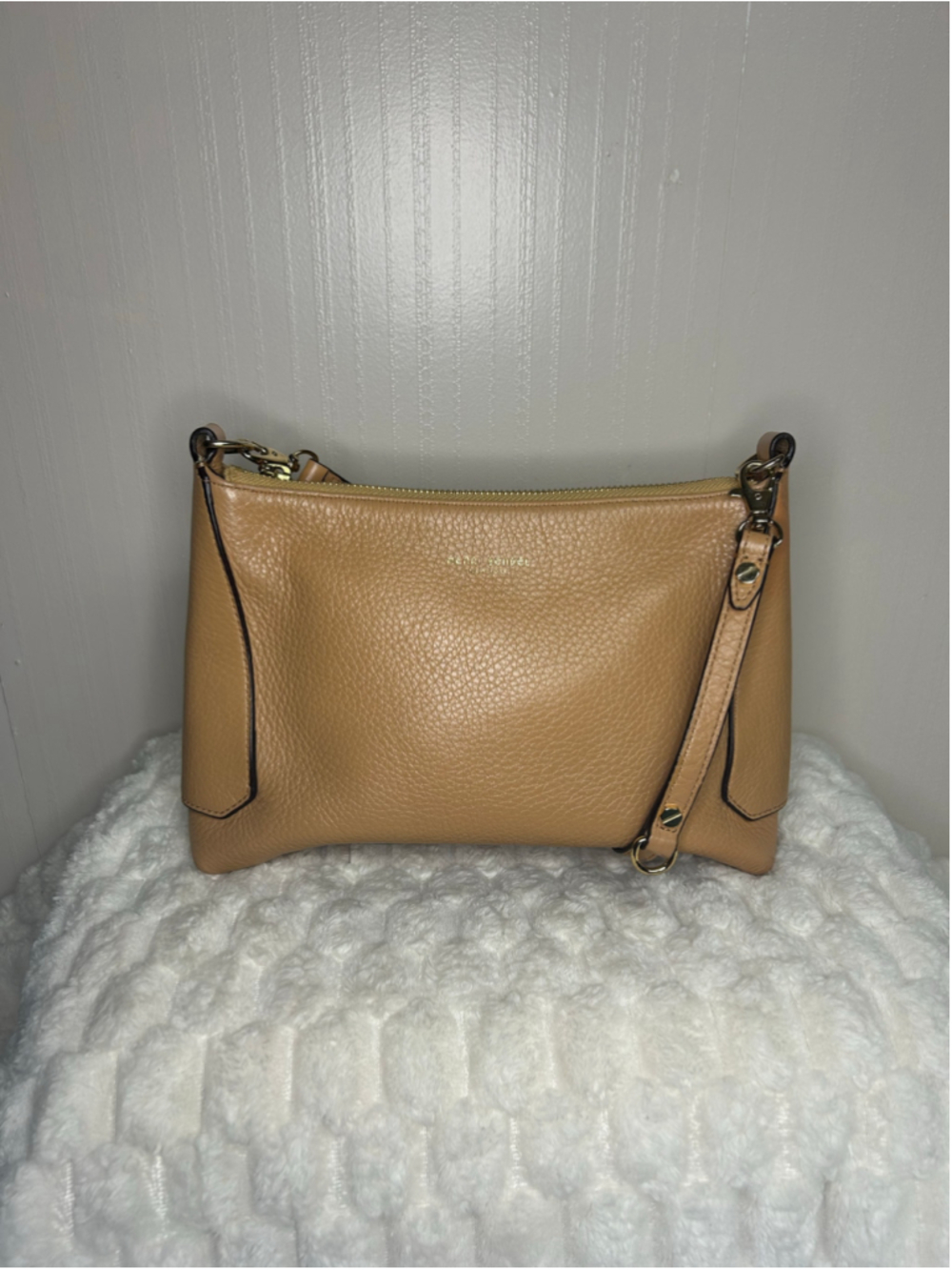 Henri Bendel Tan Shoulder Bag